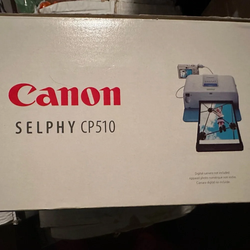 New Canon SELPHY CP510 Digital Photo Thermal Printer
